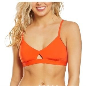 SEAFOLLY ACTIVE HYBRID BRALETTE BIKINI TOP NWT 12